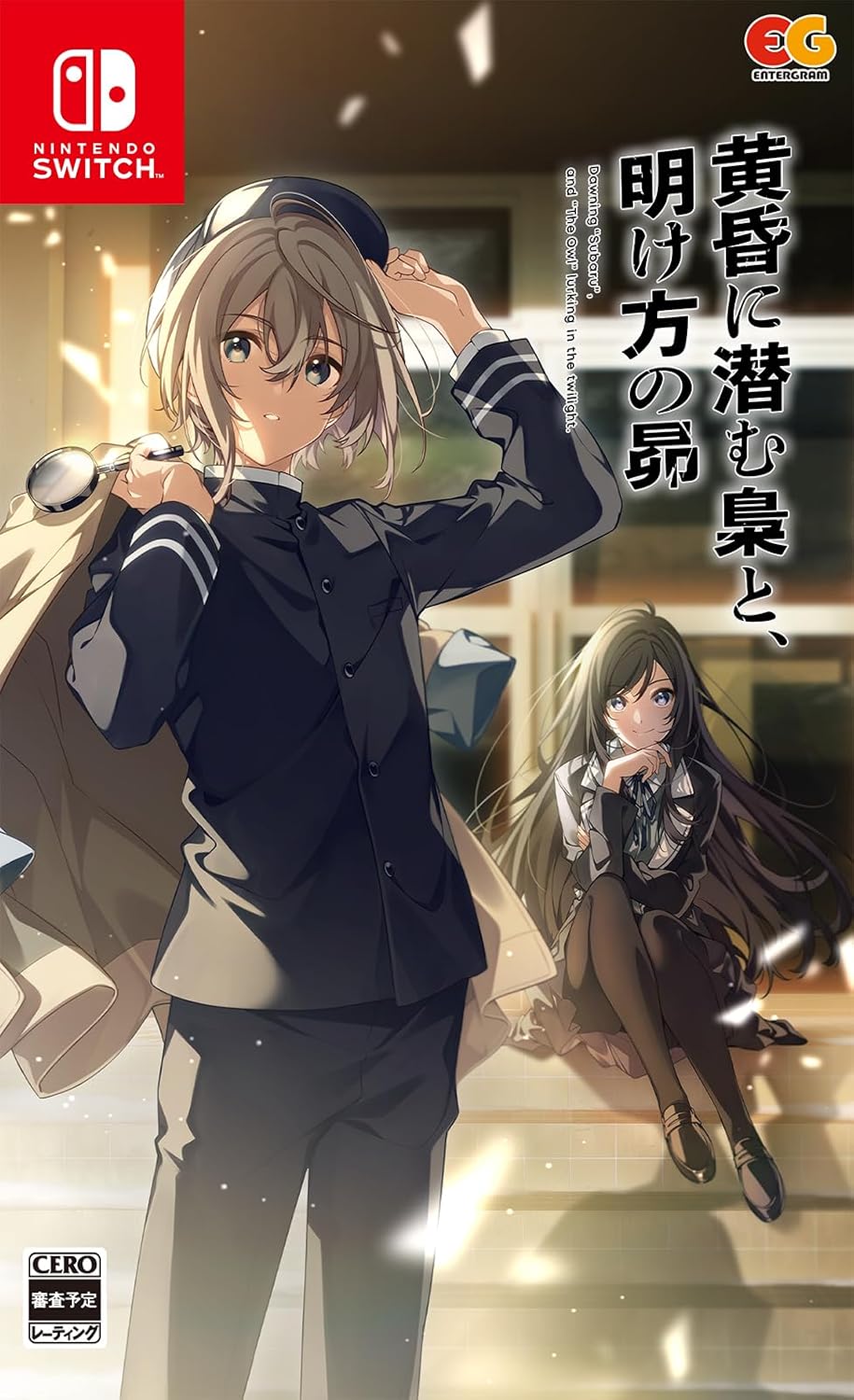 Nintendo Switch The Owl in Twilight and Subaru at Dawn - official Japanese front cover