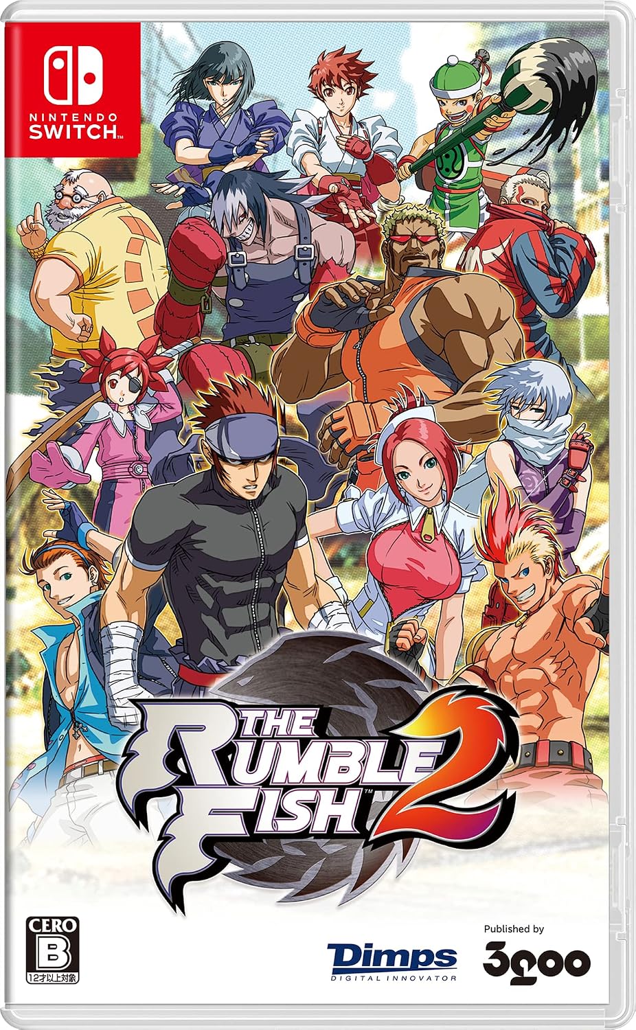 Nintendo Switch The Rumble Fish 2 - official Japanese front cover