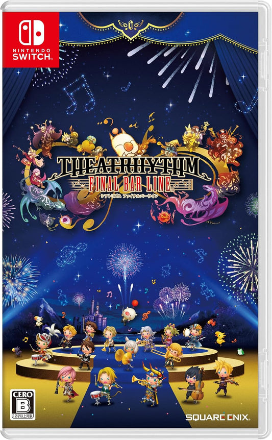 Nintendo Switch Theatrhythm Final Bar Line - official Japanese front cover
