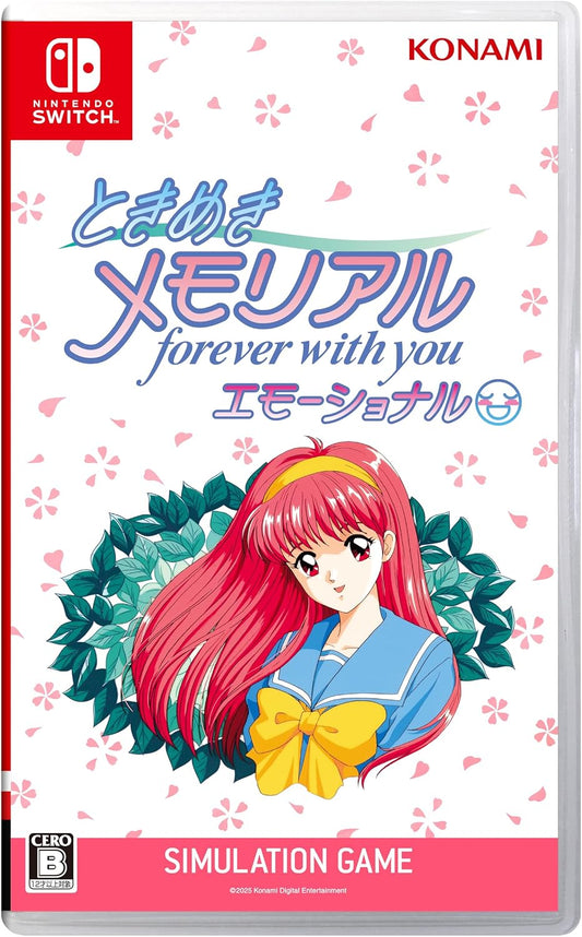 Nintendo Switch Tokimeki Memorial: Forever With You Emotional - official Japanese front cover