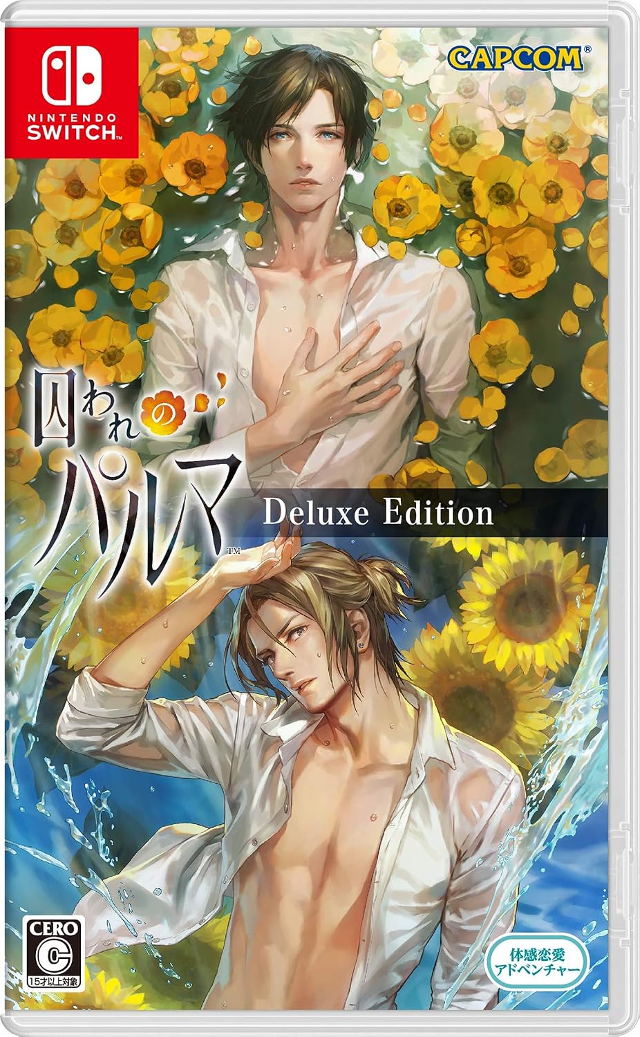 Nintendo Switch Toraware no Palma Deluxe Edition - official Japanese front cover