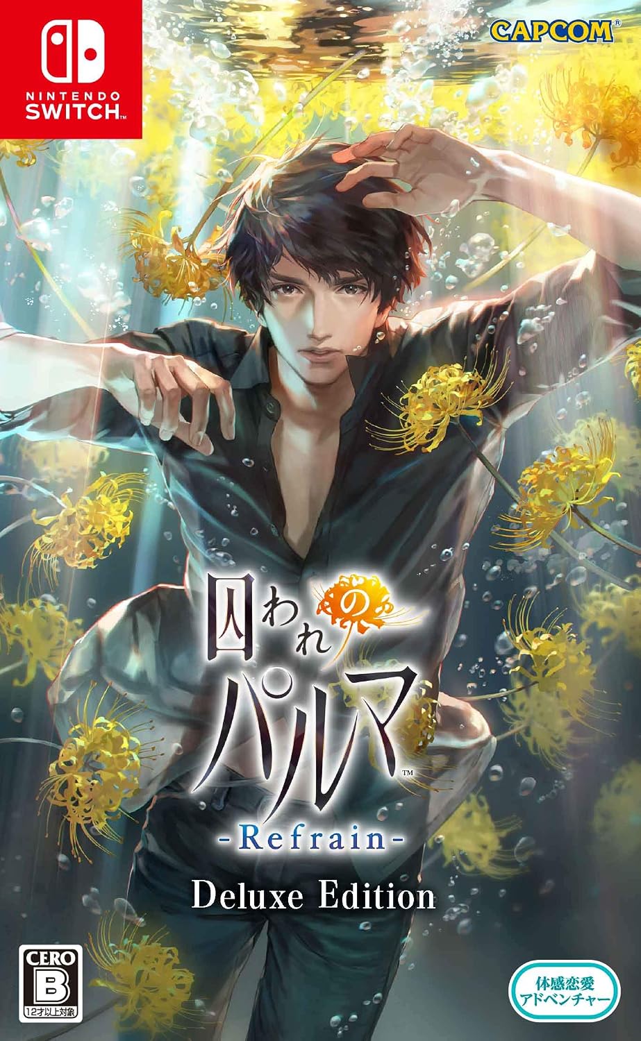 Nintendo Switch Toraware no Palma Refrain Deluxe Edition - official Japanese front cover