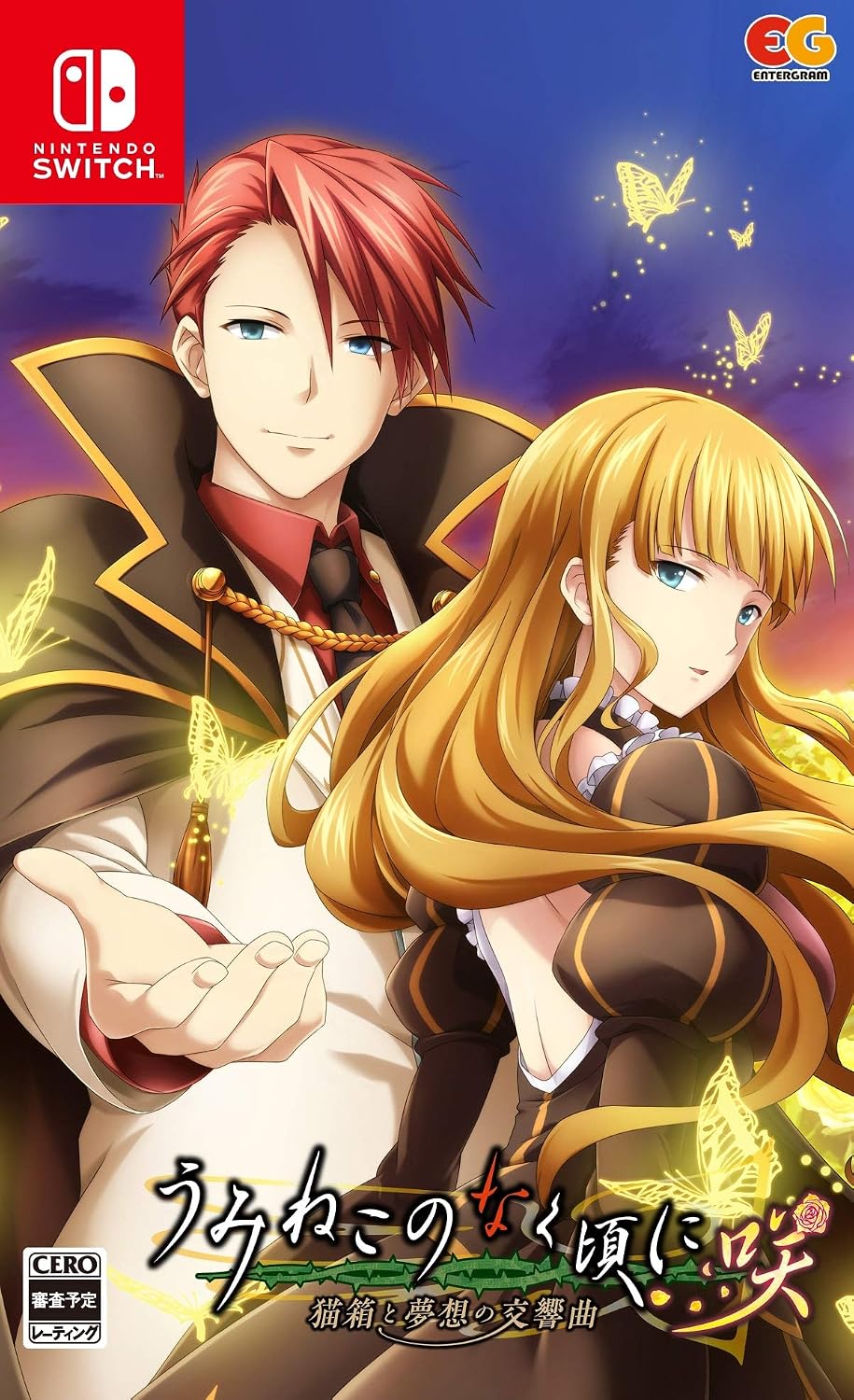 Nintendo Switch Umineko When They Cry Saku: Symphony of Catbox and Dreams - official Japanese front cover