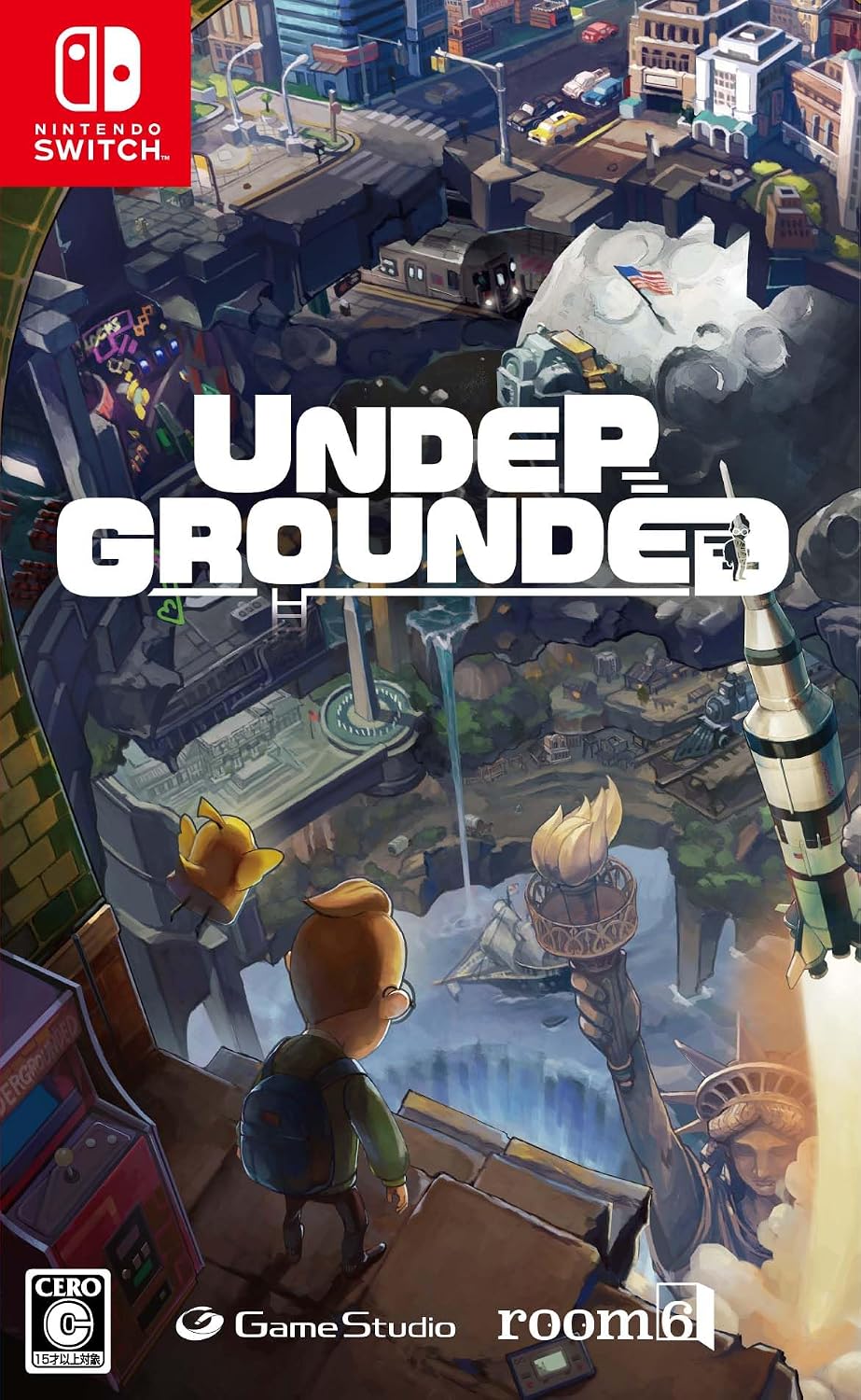 Nintendo Switch UNDERGROUNDED - official Japanese front cover