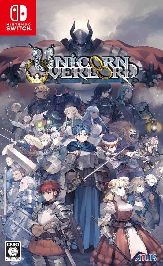 Nintendo Switch Unicorn Overlord - official Japanese front cover