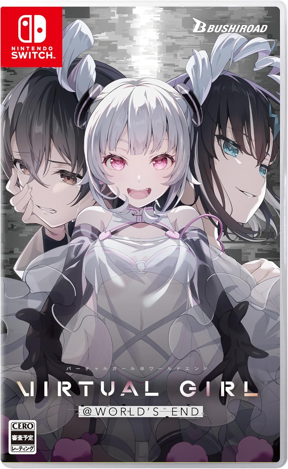 Nintendo Switch VIRTUAL GIRL @ WORLD'S END - official Japanese front cover