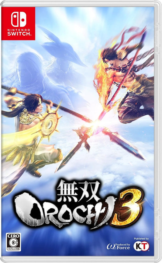 Nintendo Switch Warriors Orochi 4 - official Japanese front cover