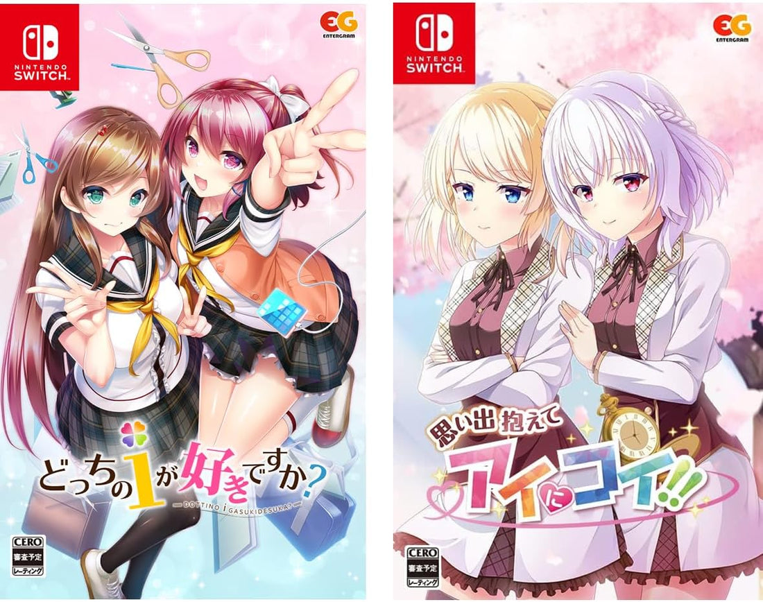 Nintendo Switch Which i Do You Like? + Holding Memories, Falling in Love! Double Pack - official Japanese front cover