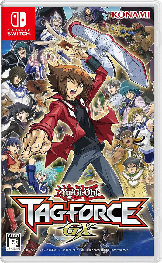 Nintendo Switch Yu-Gi-Oh! TAG FORCE GX - official Japanese front cover