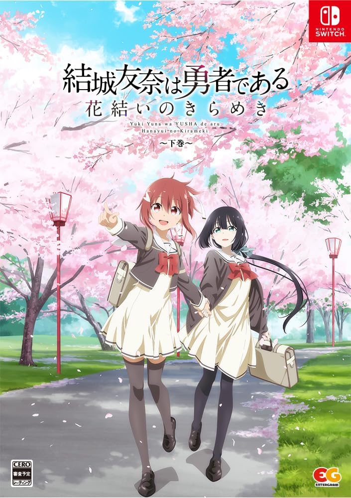 Nintendo Switch Yuki Yuna Hanayui no Kirameki Lower Volume Box - official Japanese collector edition