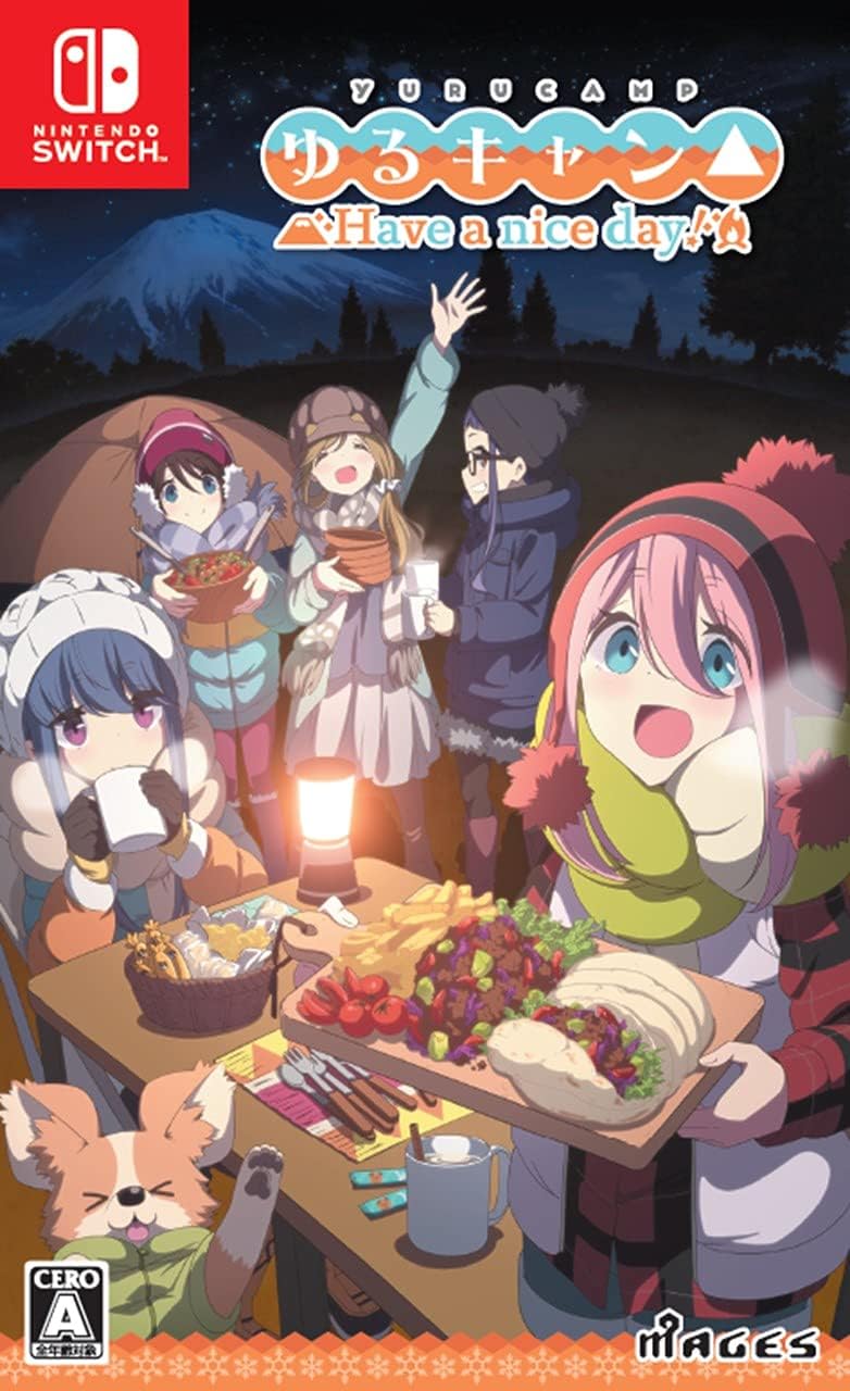 Nintendo Switch Yuru Camp: Have a Nice Day! - official Japanese front cover