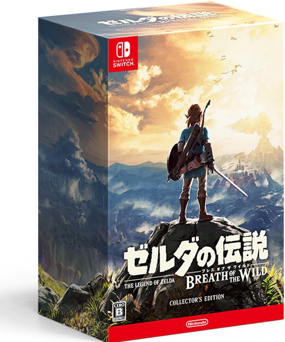 Nintendo Switch Zelda Breath of the Wild Collector’s Edition - Japanese collector edition