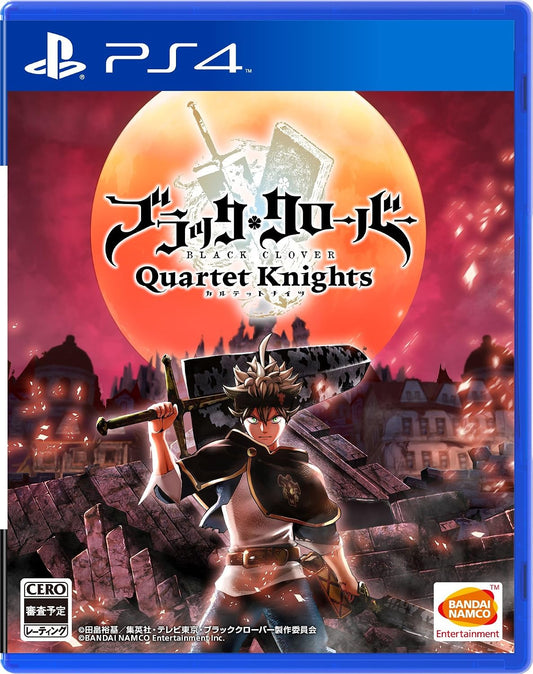 PlayStation 4 Black Clover: Quartet Knights - Japanese front cover