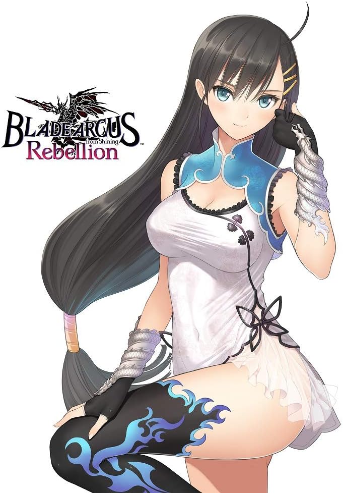 PlayStation 4 Blade Arcus Rebellion from Shining - Japanese front cover illustration