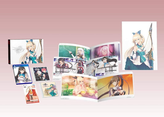 PlayStation 4 Blade Arcus Rebellion from Shining Premium Fan Box - original game, collector box, visual book, drama and theme-song CDs and poster