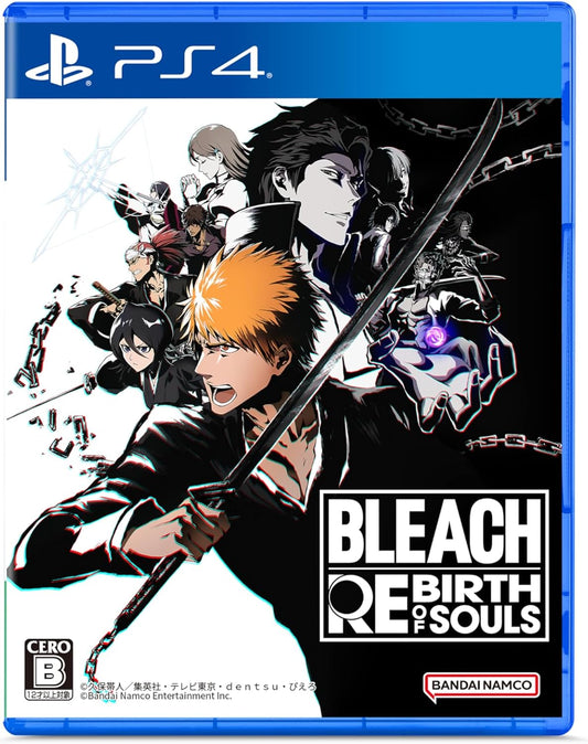 PlayStation 4 BLEACH Rebirth of Souls - Japanese front cover