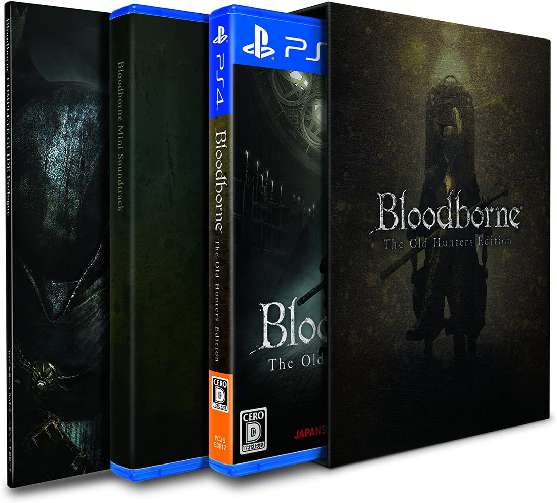 PlayStation 4 Bloodborne The Old Hunters Edition - First-Press Limited Edition - Japanese front cover