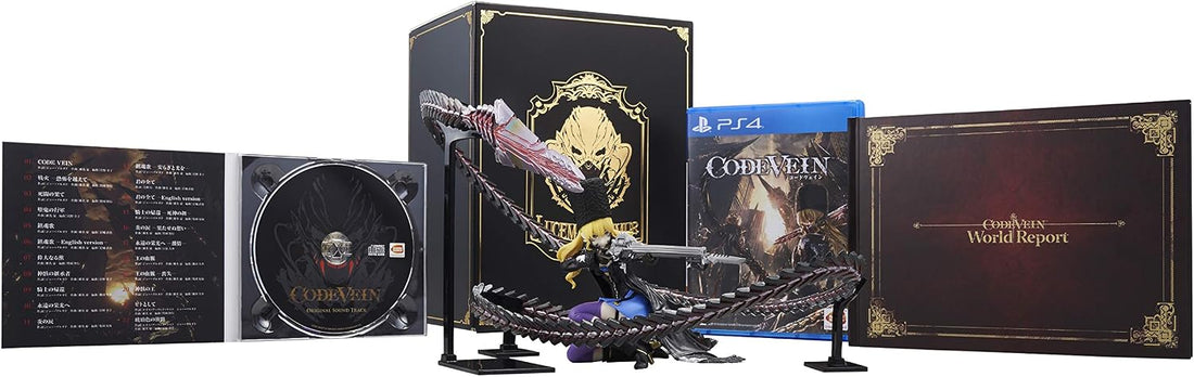 PlayStation 4 Code Vein Bloodthirst Edition - original edition physical contents