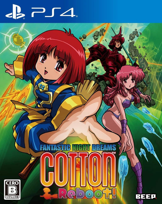 PlayStation 4 Cotton Reboot! - Limited Edition - Japanese game-case front