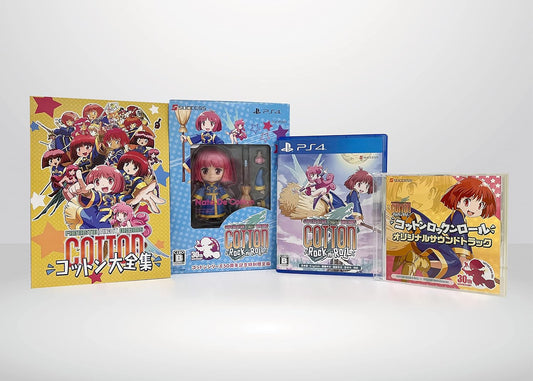 PlayStation 4 Cotton Rock’n’Roll 30th Anniversary Special Limited Edition - original game, Cotton Nendoroid, anniversary book and soundtrack CD