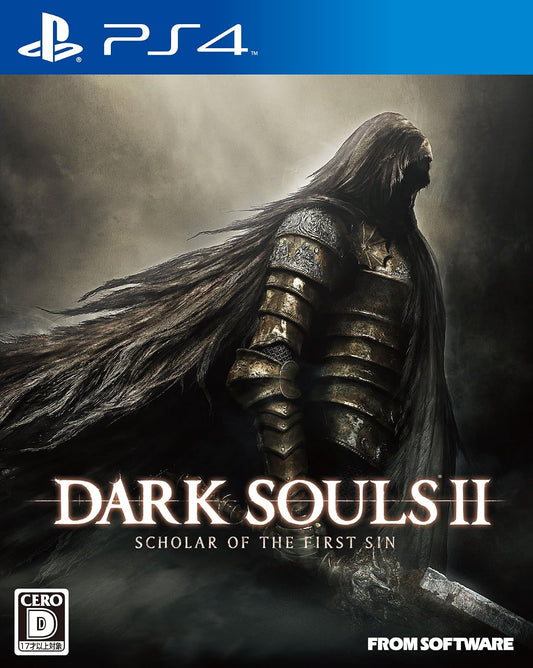 PlayStation 4 Dark Souls II: Scholar of the First Sin - Japanese front cover