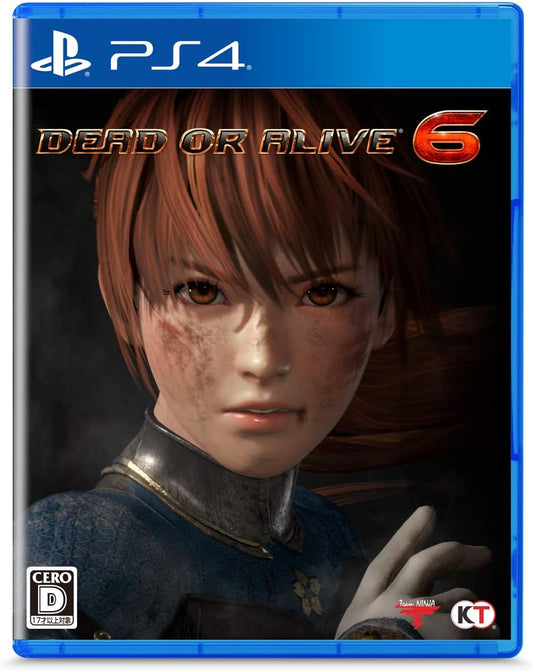 PlayStation 4 Dead or Alive 6 - Japanese front cover