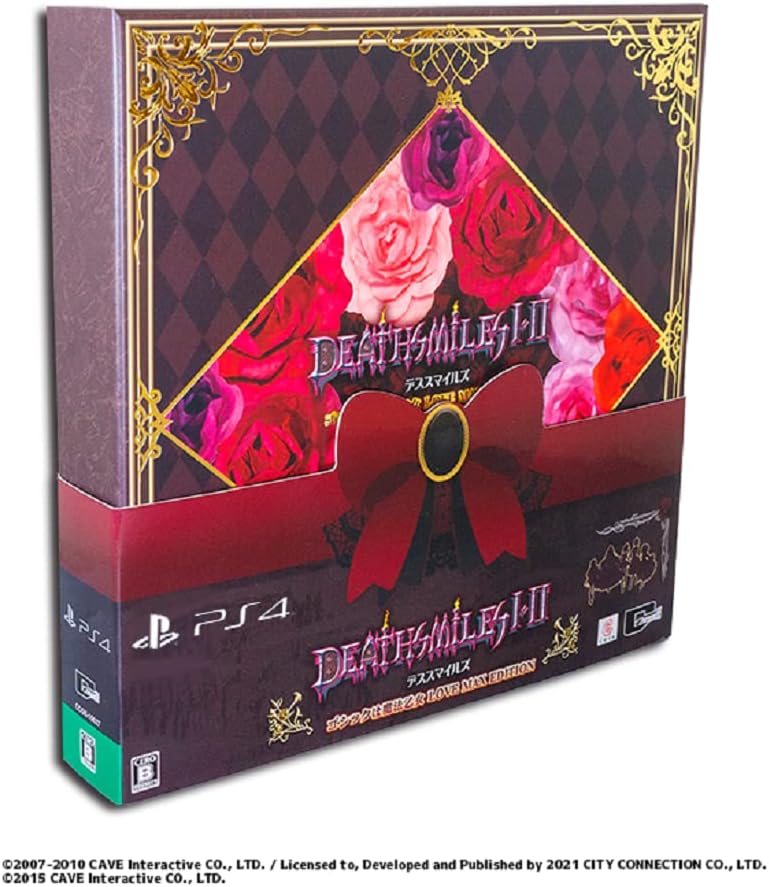 PlayStation 4 Deathsmiles I & II Gothic wa Mahou Otome LOVE MAX Edition - Japanese special-edition box front