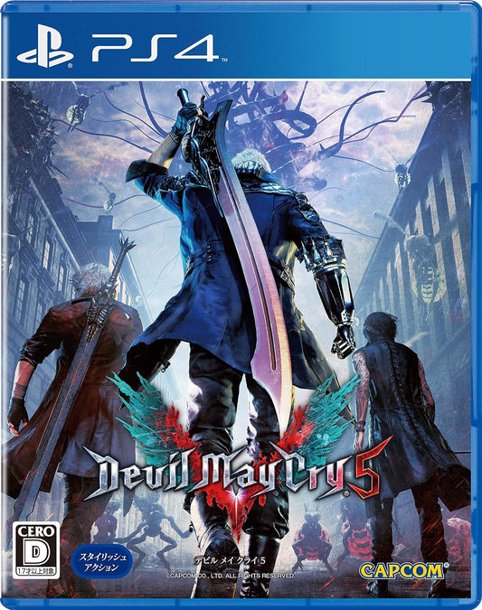 PlayStation 4 Devil May Cry 5 - Japanese front cover