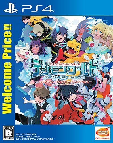 PlayStation 4 Digimon World -next 0rder- International Edition Welcome Price!! - Japanese front cover