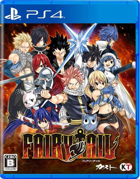 PlayStation 4 Fairy Tail - Japanese front cover