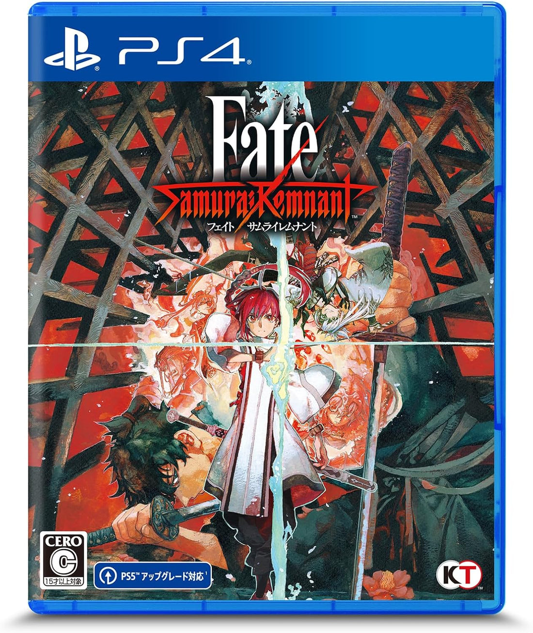 PlayStation 4 Fate/Samurai Remnant - Japanese front cover