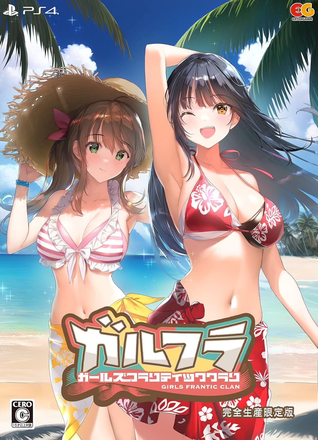PlayStation 4 Girls Frantic Clan - Limited Edition - Japanese front cover