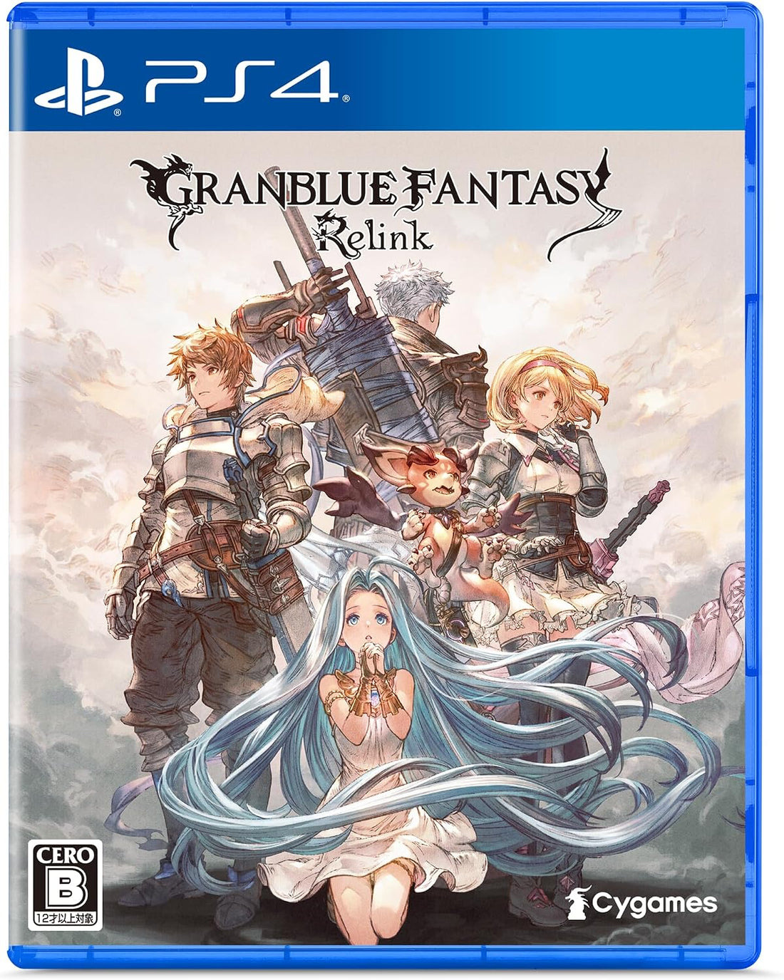 PlayStation 4 Granblue Fantasy: Relink - Japanese front cover