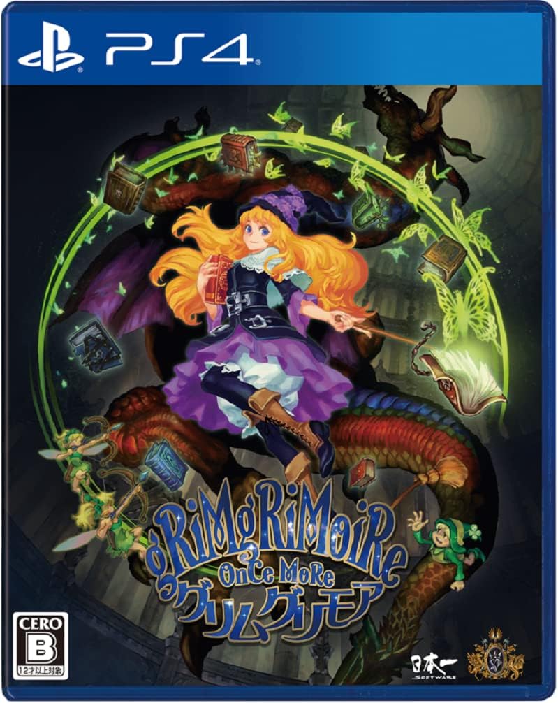 PlayStation 4 GrimGrimoire OnceMore - Japanese front cover