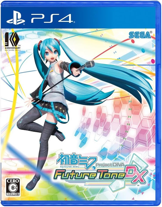 PlayStation 4 Hatsune Miku: Project DIVA Future Tone DX - Japanese front cover