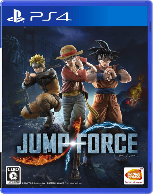 PlayStation 4 Jump Force - Japanese front cover
