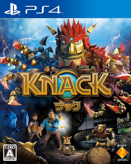 PlayStation 4 KNACK - Japanese front cover