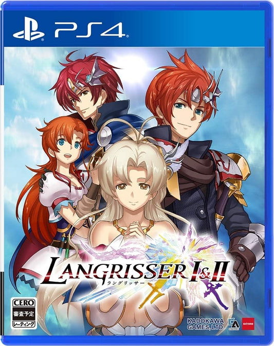 PlayStation 4 Langrisser I & II - Japanese front cover