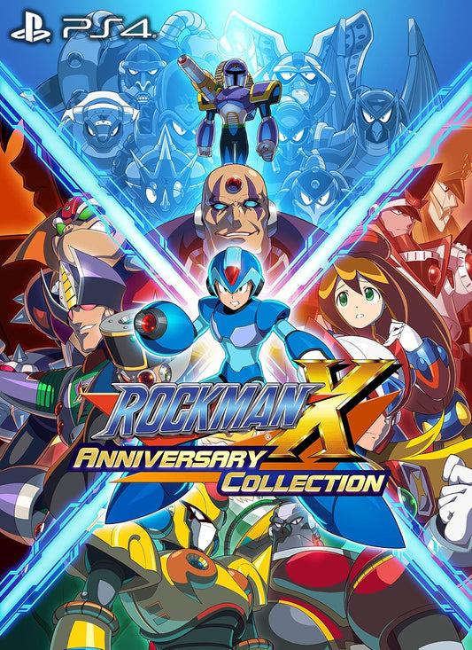 PlayStation 4 Mega Man X Legacy Collection - Japanese front cover