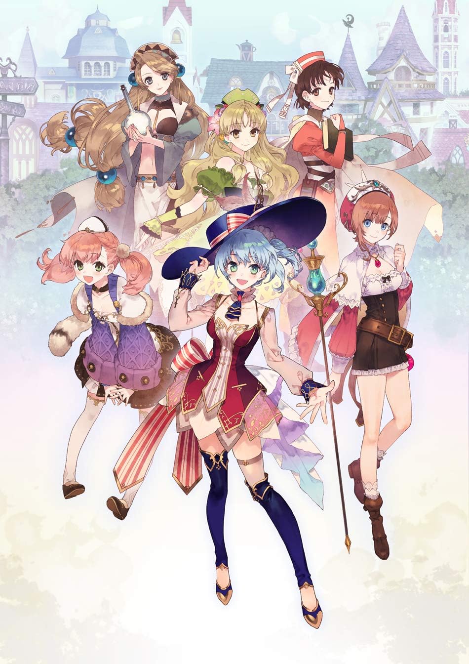 PlayStation 4 Nelke and the Legendary Alchemists Premium Box - Japanese front cover illustration