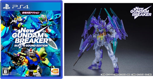 PlayStation 4 New Gundam Breaker Premium Edition - original Build G Sound game and exclusive clear Gundam AGE II Magnum Gunpla