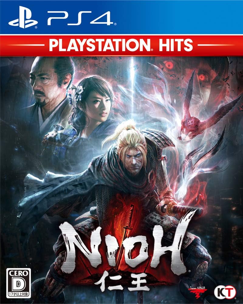 PlayStation 4 Nioh PlayStation Hits - Japanese front cover
