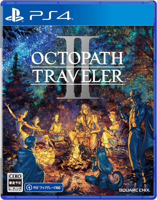 PlayStation 4 Octopath Traveler II - Japanese front cover