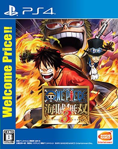 PlayStation 4 One Piece: Pirate Warriors 3 - Welcome Price!! - Japanese front cover