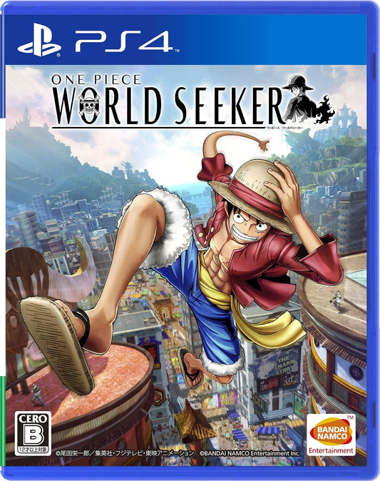 PlayStation 4 One Piece World Seeker - Japanese front cover