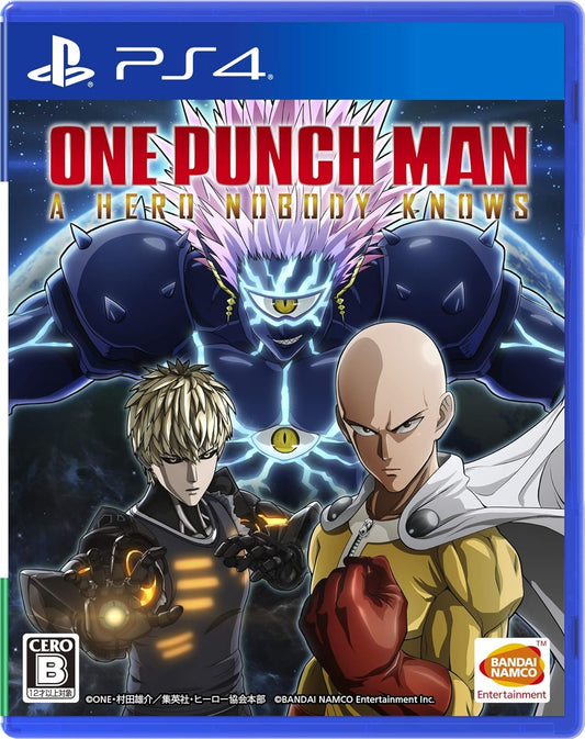 PlayStation 4 One Punch Man: A Hero Nobody Knows - Japanese front cover