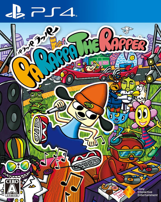 PlayStation 4 PaRappa the Rapper - Japanese front cover
