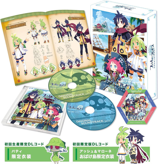 PlayStation 4 Phantom Brave: The Lost Hero – First-print Limited Edition - Japanese box and contents