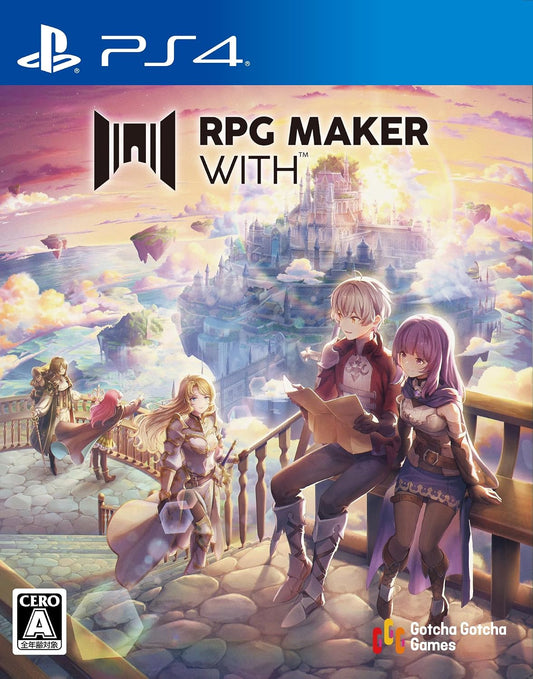 PlayStation 4 RPG MAKER WITH - Japanese front cover