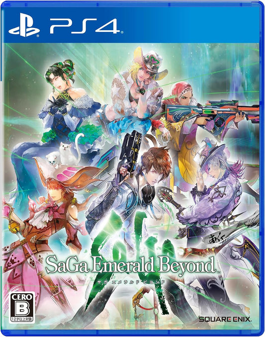 PlayStation 4 SaGa Emerald Beyond - Japanese front cover